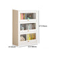 White Bookshelf Contemporary Style Bookcase with Door for Home Office Clearhalo 'Bookcases' 'furn' 'furn_bookcases' 'Furniture' 'furniture_bookcases' 'kitchen' 'kitchen_bookcases' 'Living Room Furniture' 'Office Furniture' 1200x1200_52d822e7-8d7a-40b8-b4aa-db2184cefc4f