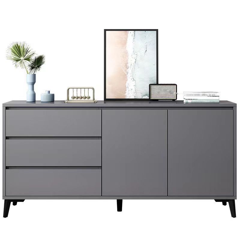 Stain Resistant Storage Cabinet Wood Side Cabinet with Drawer Clearhalo 'Cabinets & Chests' 'cabinets_chests' 'furn' 'furn_cabinets_chests' 'Furniture' 'Living Room Furniture' 1200x1200_52d87c0b-aa97-4589-8a12-28a265bb7e98