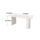 Modern Standard Sintered Stone Dining Table White Dining Table with Double Pedestal Base Clearhalo ' dining_table' 'Dining Tables & Seating' 'Dining Tables' 'furn' 'furn_dining_table' 'Furniture' 'furniture_dining_table' 'Kitchen & Dining Furniture' 'kitchen&dining_furn' 'kitchen' 'kitchen_dining_table' 1200x1200_52df30d0-a2b4-4826-8aec-09ed14302bad