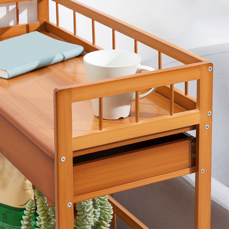 11" Wide Contemporary Corner Table Rectangular Accent Side Table with Storage Clearhalo 'Coffee & Accent Tables' 'End & Side Tables' 'end_side_tables' 'furn' 'furn_end_side_tables' 'Furniture' 'Living Room Furniture' 1200x1200_52e14a38-727d-4d16-8b93-e4267023853e