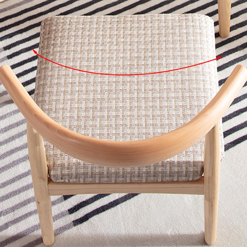 Contemporary Style Dining Wooden Chairs Kitchen Open Back Arm Dining Chairs Clearhalo ' kitchen&dining_furn' 'Dining Chairs' 'Dining Tables & Seating' 'dining_chair' 'furn' 'furn_dining_chair' 'Furniture' 'furniture_dining_chair' 'Kitchen & Dining Furniture' 'kitchen' 1200x1200_52e20877-da86-4d26-bf23-d5c41410b0e0