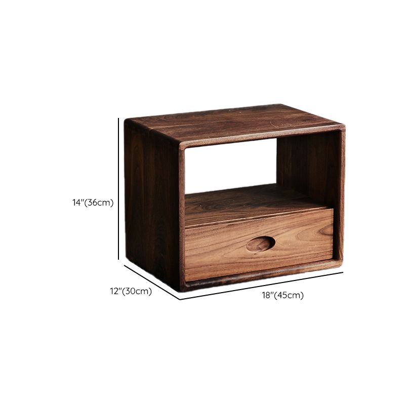 Bibliothèque à l'arrière ouvert contemporain étagère en bois massif pour le bureau