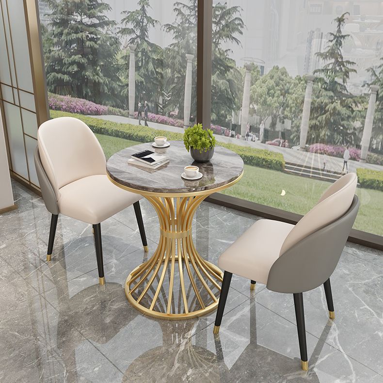 Traditional Luxury Round Dining Table Stone Dining Site Table for Dining Room Clearhalo ' dining_table' 'Dining Tables & Seating' 'Dining Tables' 'furn' 'furn_dining_table' 'Furniture' 'furniture_dining_table' 'Kitchen & Dining Furniture' 'kitchen&dining_furn' 'kitchen' 'kitchen_dining_table' 1200x1200_52f0f7da-49c9-497a-babd-de6797ad8212