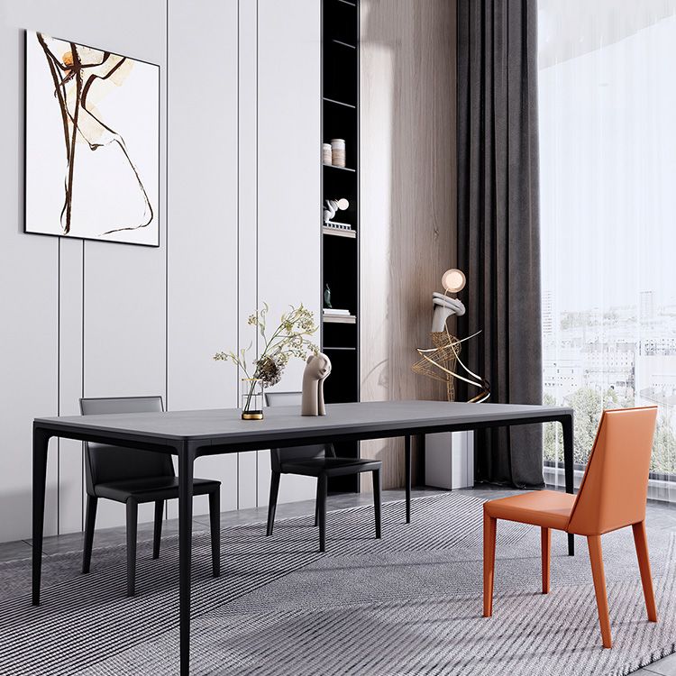 Modern 1/4/5/6 Pieces Aluminium Dinette Set with Sintered Stone Top Dining Table Set Clearhalo 'Dining Room Sets' 'Dining Tables & Seating' 'dining_room_set' 'furn' 'furn_dining_room_set' 'Furniture' 'furniture_dining_room_set' 'Kitchen & Dining Furniture' 1200x1200_52f3e6d4-68fc-4d9a-9b57-19d796ab4b61