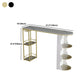 Modern 1/5 Pieces Bar Table Set Stone Counter Table with High Stools for Living Room Clearhalo 'Bar Furniture' 'furn' 'furn_home_bar_bar_sets' 'Furniture' 'Home Bars & Bar Sets' 'home_bar_bar_sets' 'Kitchen & Dining Furniture' 1200x1200_52fa1f5a-8c70-4d7d-921d-fbff673da60a