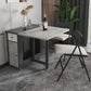 Contemporary Style Folding Dining Table Rectangle Table for Home Clearhalo ' dining_table' 'Dining Tables & Seating' 'Dining Tables' 'furn' 'furn_dining_table' 'Furniture' 'furniture_dining_table' 'Kitchen & Dining Furniture' 'kitchen&dining_furn' 'kitchen' 'kitchen_dining_table' 1200x1200_52fb203f-72dc-4376-a0aa-b92aa998236d