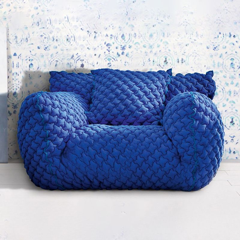 33" High Cotton Contemporary Round Arm Sofa with Tight Back for Apartment, Living Room Clearhalo 'furn' 'furn_sofas' 'Furniture' 'furniture_sofas' 'kitchen' 'kitchen_sofas' 'Living Room Furniture' 'Sofa' 'sofas' 1200x1200_52fbc2de-275e-43bd-b69e-eac19923747a