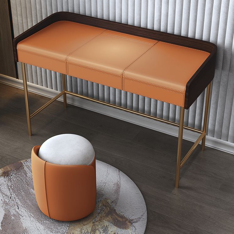 Glam da 17,72 "vanità per trucco in legno con 2 cassetti per la camera da letto