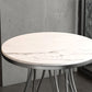 2-Tier Modern Metal Round Side Table 19.7-inch End Table with Shelf Clearhalo 'Coffee & Accent Tables' 'End & Side Tables' 'end_side_tables' 'furn' 'furn_end_side_tables' 'Furniture' 'Living Room Furniture' 1200x1200_52fd4f0e-badd-4a6c-9bde-0acda9765489
