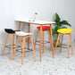 30-inch Modern Beech Wood Barstool Simple Backless Indoor Tall Stool with Plastic Seat Clearhalo 'Bar Furniture' 'Bar Stools' 'bar_stools' 'furn' 'furn_bar_stools' 'Furniture' 'furniture_bar_stools' 'Kitchen & Dining Furniture' 1200x1200_52fdfef2-fdcd-4f87-b9ac-25822c88189c