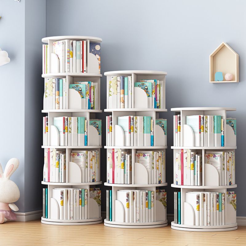 Engineered Wood Bookshelf Standard Contemporary Closed Back Bookcase Clearhalo 'Bookcases' 'furn' 'furn_bookcases' 'Furniture' 'Office Furniture' 1200x1200_5307be37-54b0-422e-92c7-f2dd909789c9
