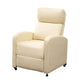 Contemporary Metal Frame Standard Recliner Solid Color Faux Leather Recliner Chair Clearhalo 'Chairs & Seating' 'furn' 'furn_recliners' 'Furniture' 'Living Room Furniture' 'Recliners' 1200x1200_530a1aec-0835-4e15-8bae-ba56dc43191d