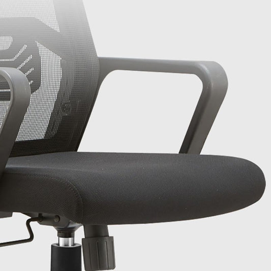 Moderne Slide Businestoel Verstelbare stoel Hoogte Zwarte bureaustoel met wielen