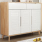 3 - Door Accent Cabinet 39.37" Tall Wood 2 - Drawer Rectangular Accent Chest Clearhalo 'Cabinets & Chests' 'cabinets_chests' 'furn' 'furn_cabinets_chests' 'Furniture' 'Living Room Furniture' 1200x1200_5310e039-60b7-4af1-87f5-cc353f7f578a