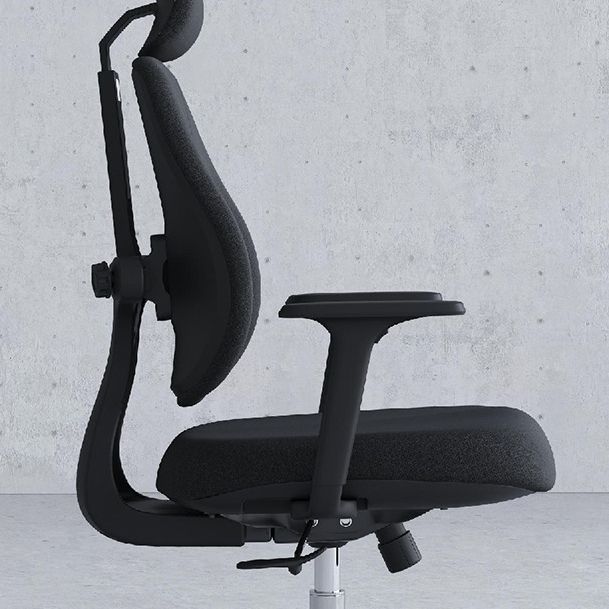 Modern Office Chair with Wheels High-Back Adjustable Arms Mesh Desk Chair Clearhalo 'furn' 'furn_office_chair' 'Furniture' 'Office Chairs' 'Office Furniture' 'office_chair' 1200x1200_5313c3fe-f16b-4734-9f67-8eb999355445