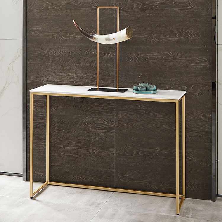 Console alta 31,5 pollici Tabella 1 tavolo accento glam-scaffale per Hall