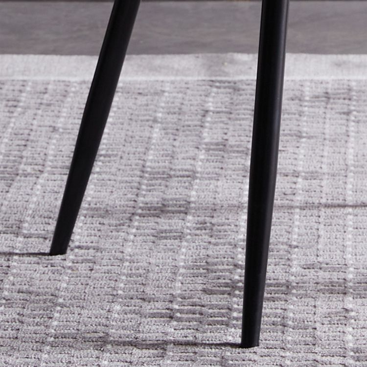 Industrial Metal Dining Room Chairs Upholstered Armless Dining Chairs for Home Use Clearhalo ' kitchen&dining_furn' 'Dining Chairs' 'Dining Tables & Seating' 'dining_chair' 'furn' 'furn_dining_chair' 'Furniture' 'furniture_dining_chair' 'Kitchen & Dining Furniture' 'kitchen' 1200x1200_5317efc2-adbb-4be0-ace2-cd10b8a02831