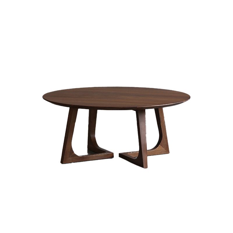 Contemporary Wooden Bunching Tables Round Medium Wood Coffee Table Clearhalo 'Coffee & Accent Tables' 'Coffee Tables' 'coffee_tables' 'furn' 'furn_coffee_tables' 'Furniture' 'Living Room Furniture' 1200x1200_5319ee8e-be17-4fc4-b0ba-92c9c0e6c99c