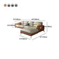 Contemporary 4-Seater with Storage and Pillow Back for Living Room Clearhalo 'furn' 'furn_sectionals' 'Furniture' 'Living Room Furniture' 'Sectionals' 1200x1200_531a3100-dbee-44af-83b2-67c9628e3736