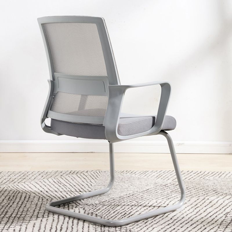 Modern Fixed Arms Office Chair Breathable AirGrid No Wheels Chair Clearhalo 'furn' 'furn_office_chair' 'Furniture' 'Office Chairs' 'Office Furniture' 'office_chair' 1200x1200_531c00f7-330f-4ef0-9c7c-5da7d2ddb803