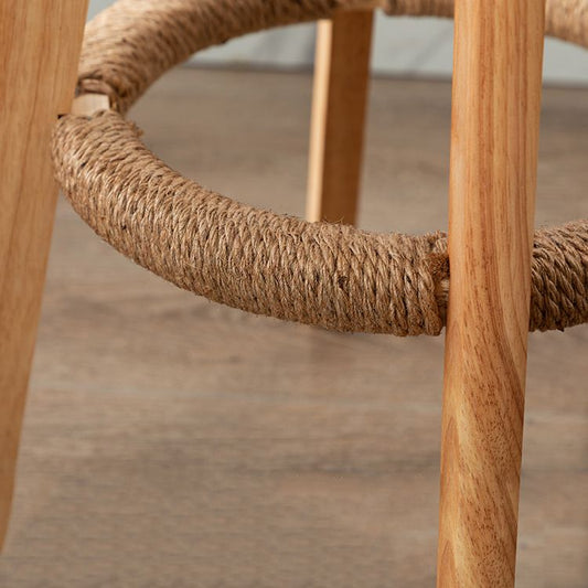 Scandinavian Wood Kitchen Dining Room Armless Stool Low Back Bar Stool Clearhalo 'Bar Furniture' 'Bar Stools' 'bar_stools' 'Furniture' 'furniture_bar_stools' 'Kitchen & Dining Furniture' 1200x1200_531c2b80-ae57-4883-8134-118ba1f27d80