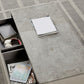 Contemporary Coffee Or End Table Marble with Storage Drawers Rectangle Clearhalo 'Coffee & Accent Tables' 'Coffee Tables' 'coffee_tables' 'furn' 'furn_coffee_tables' 'Furniture' 'Living Room Furniture' 1200x1200_531ccd21-28a6-448b-89b8-9313343abe3a
