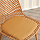 Modern Dining Chairs Armless Dining Chair with Plastic Legs for Kitchen