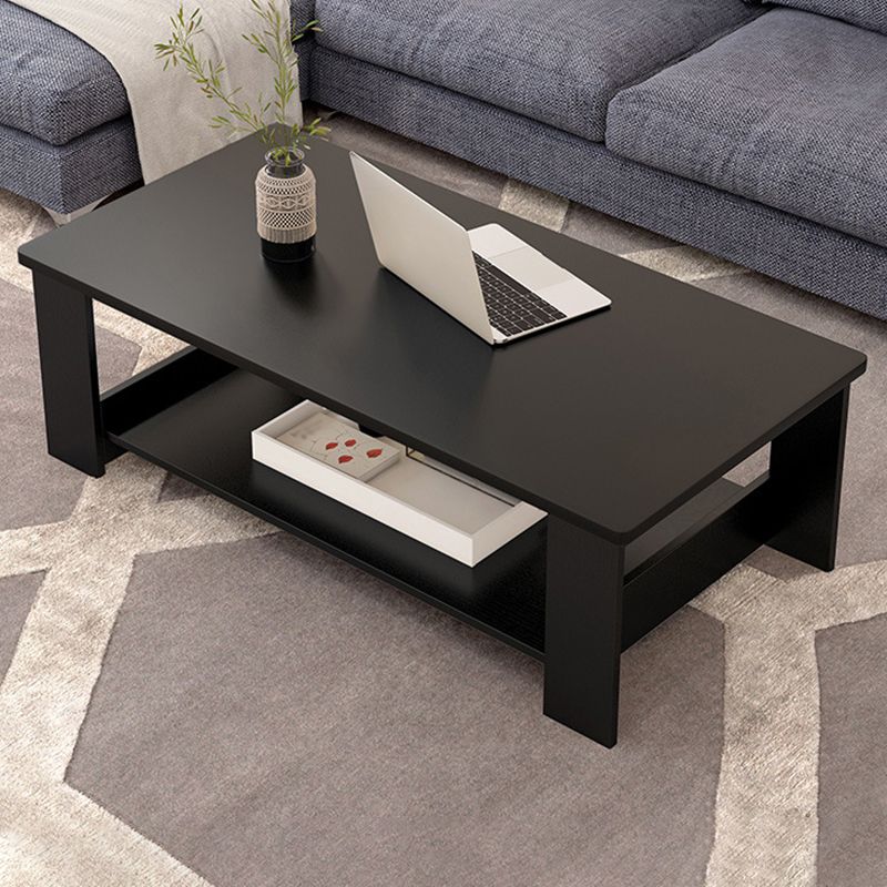 16.5"H Sled Base Square Wooden Top Coffee Table For Living Room Clearhalo 'Coffee & Accent Tables' 'Coffee Tables' 'coffee_tables' 'furn' 'furn_coffee_tables' 'Furniture' 'furniture_coffee_tables' 'Living Room Furniture' 1200x1200_531f480f-fc70-4f8c-9ae2-ac7010dd5c41