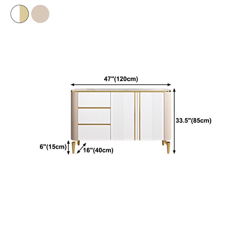 Sideboard Sideboard Sideboard Glam Sideboard con 1 porte per soggiorno