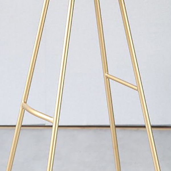 Nordic Style Bar-stool Bucket Counter Bar Stool with Metal Legs Clearhalo 'Bar Furniture' 'Bar Stools' 'bar_stools' 'furn' 'furn_bar_stools' 'Furniture' 'Kitchen & Dining Furniture' 1200x1200_53239d8c-72d1-4493-8ada-7c6082116928