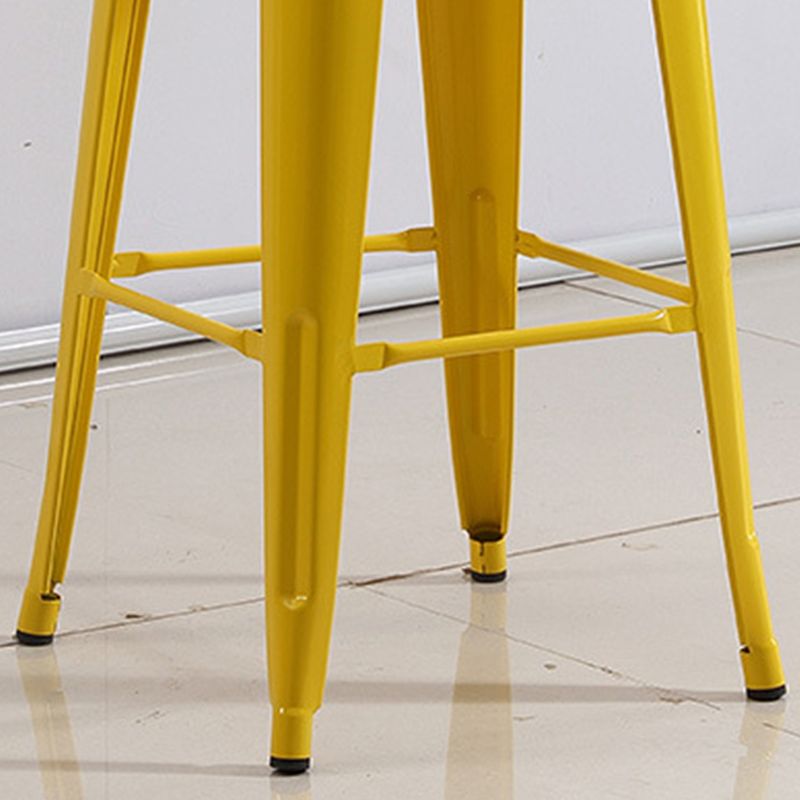 Industrial Backless Counter Stool Metal Counter Height Stools Clearhalo 'Bar Furniture' 'Bar Stools' 'bar_stools' 'furn' 'furn_bar_stools' 'Furniture' 'Kitchen & Dining Furniture' 1200x1200_5323da44-380d-43ab-a320-2255fab55e6e