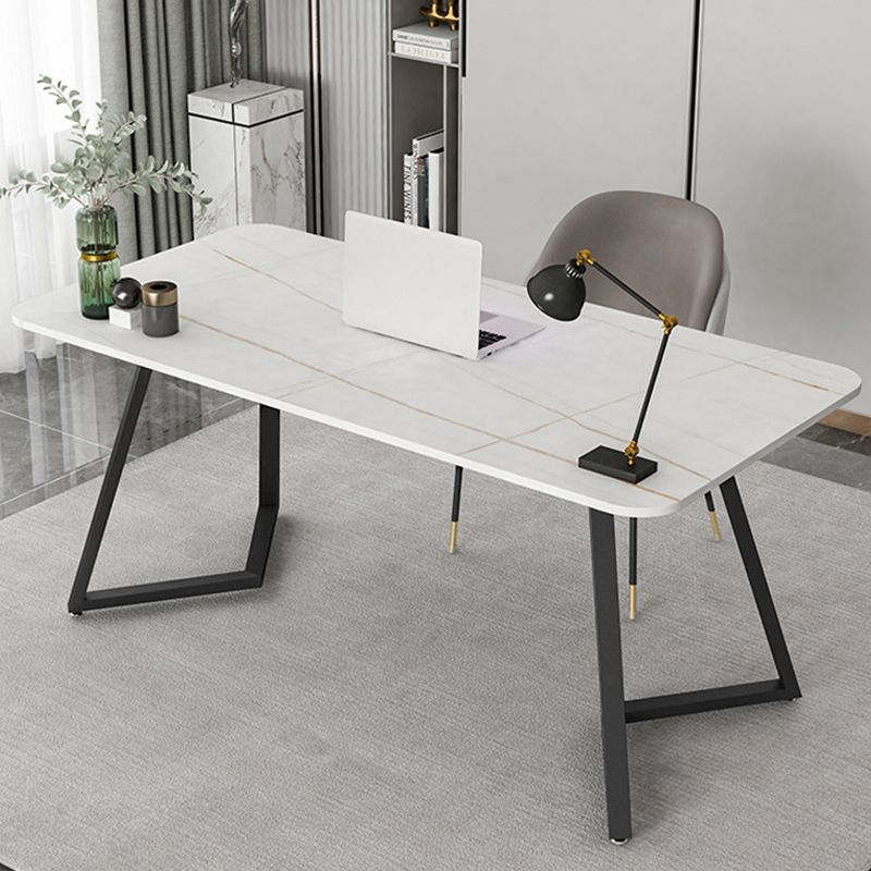 29 "H Bureau d'écriture industriel Bureau rectangulaire pour le bureau