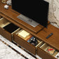 Traditional TV Media Console Solid Wood TV Console with 3 Drawers Clearhalo 'furn' 'furn_tv_stands_entertainment_centers' 'Furniture' 'Living Room Furniture' 'TV Stands & Entertainment Centers' 'TV Stands & Media Storage Furniture' 'tv_stands_entertainment_centers' 1200x1200_532e1942-2a71-4d32-98ea-dbdc2afc0cef