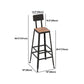 1/2/5 Pieces Modern Rectangular Pub Table Set Artificial Wooden Bistro Table Set Clearhalo 'Bar Furniture' 'furn' 'furn_home_bar_bar_sets' 'Furniture' 'Home Bars & Bar Sets' 'home_bar_bar_sets' 'Kitchen & Dining Furniture' 1200x1200_53327beb-2230-434a-bd14-bb9b03b0342e