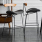 Industrial Leather Bristol Stool Matte Finish Footrest Low Back Barstool Clearhalo 'Bar Furniture' 'Bar Stools' 'bar_stools' 'furn' 'furn_bar_stools' 'Furniture' 'furniture_bar_stools' 'Kitchen & Dining Furniture' 1200x1200_5334fd81-5595-402d-b62b-8405c70e3536