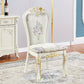 Upholstered European Style Restaurant Side Chair White Open Dining Chair Clearhalo ' kitchen&dining_furn' 'Dining Chairs' 'Dining Tables & Seating' 'dining_chair' 'furn' 'furn_dining_chair' 'Furniture' 'furniture_dining_chair' 'Kitchen & Dining Furniture' 'kitchen' 1200x1200_53381eb8-9d06-448f-aaf8-5d8733827b81