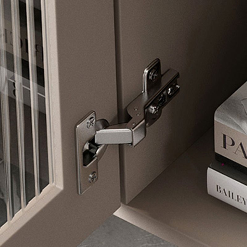 Glam metal boekenkast standaard gesloten back -boekenplank voor thuiskantoor