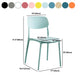 Scandinavian Stackable Armless Dining Chairs Plastic Open Back Dining Side Chair Clearhalo 'Dining Chairs' 'Dining Tables & Seating' 'dining_chair' 'furn' 'furn_dining_chair' 'Furniture' 'Kitchen & Dining Furniture' 1200x1200_533f3778-8135-49e5-9cdb-922f0acf6bf5