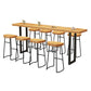 Modern Style Dining Table Wooden Bar Counter Table for Kitchen Clearhalo 'Bar Furniture' 'Bar Tables' 'bar_tables' 'furn' 'furn_bar_tables' 'Furniture' 'furniture_bar_tables' 'Kitchen & Dining Furniture' 1200x1200_534103d7-0df2-4969-bdf6-0be4c164cf51
