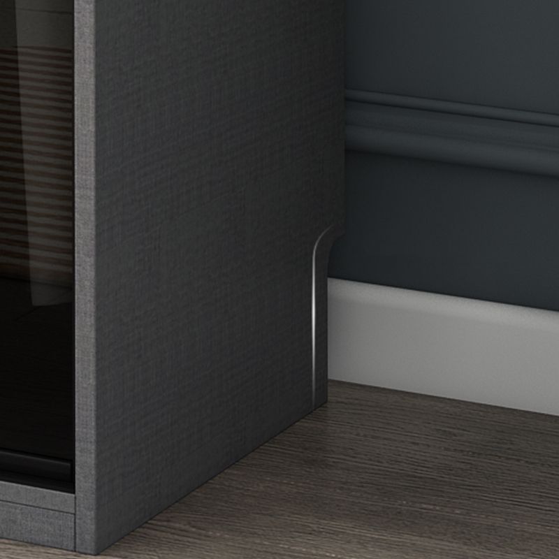 Modern Style Glass Wardrobe 1-Drawer Bedroom Wardrobe Closet Clearhalo 'Armoires & Wardrobes' 'armoires_wardrobes' 'Bedroom Furniture' 'furn' 'furn_armoires_wardrobes' 'Furniture' 1200x1200_534244eb-87a3-4db2-9723-ae41c1ba1bd9