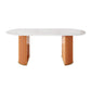 Sintered Stone Luxury Dining Table Traditional Oval Dining Table with Double Pedestal Base Clearhalo ' dining_table' 'Dining Tables & Seating' 'Dining Tables' 'furn' 'furn_dining_table' 'Furniture' 'furniture_dining_table' 'Kitchen & Dining Furniture' 'kitchen&dining_furn' 'kitchen' 'kitchen_dining_table' 1200x1200_534265ee-03c1-4e8f-a962-b75578669866
