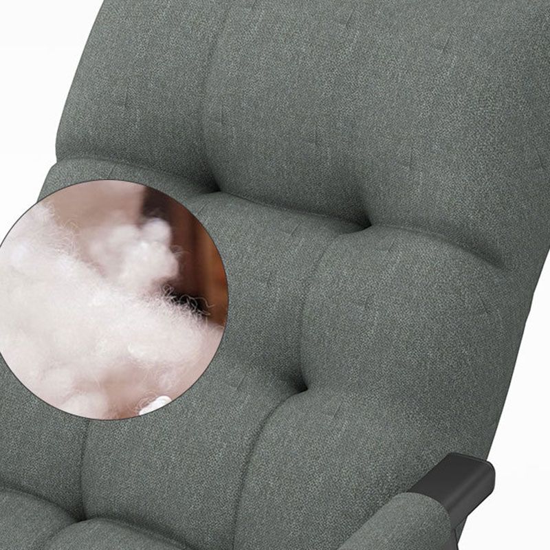 Silla de sofá de sofá simple contemporánea mecedora perezosa