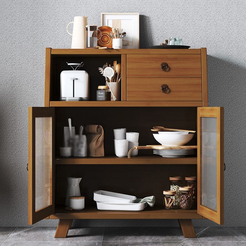 Moderner Stil eines Esstischs Bambus 38-Zoll-Höhenbuffettisch für die Küche