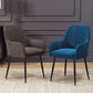 Upholstered Dining Arm Chair Restaurant Dining Armchair with Metal Legs (Set of 2) Clearhalo ' kitchen&dining_furn' 'Dining Chairs' 'Dining Tables & Seating' 'dining_chair' 'furn' 'furn_dining_chair' 'Furniture' 'furniture_dining_chair' 'Kitchen & Dining Furniture' 'kitchen' 1200x1200_534d7606-5620-40db-bf3b-8a2634afa645