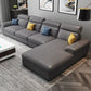 Contemporary Faux Leather Sofa Right Hand Facing Sectional for Apartment Clearhalo 'furn' 'furn_sectionals' 'Furniture' 'furniture_sectionals' 'Living Room Furniture' 'Sectionals' 1200x1200_534f729a-d2e1-420c-a143-379b8f288395