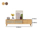 Mobile moderno con console TV in legno in legno massiccio con mobile - 17,72 "H