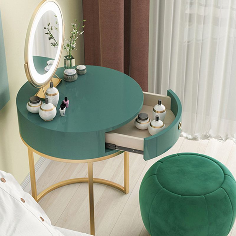 Glam Make-up Vanity 23.62 "tavoli da vanità larghi con 1 cassetto