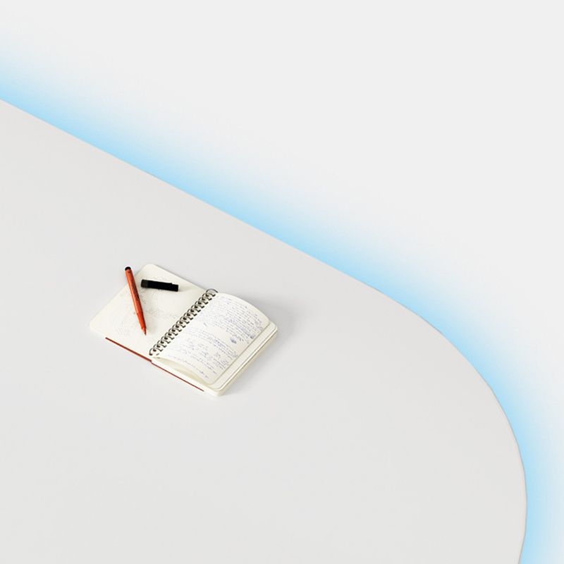 Contemporary Wooden Writing Desk White Oval Office Desk for Office Clearhalo 'furn' 'furn_office_desk' 'Furniture' 'Office Desks' 'Office Furniture' 'office_desk' 1200x1200_535746f0-87e8-4e2b-8fdc-2bdcdb626670