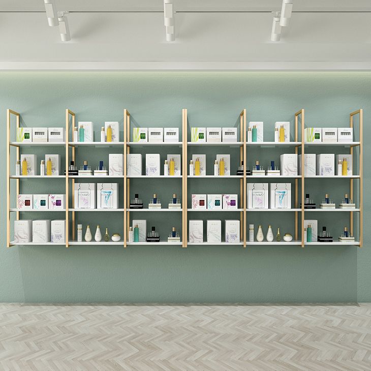 10.63"W Bookshelf Glam Style Wall Mounted Bookcase for Home Office Study Room Clearhalo 'Bookcases' 'furn' 'furn_bookcases' 'Furniture' 'furniture_bookcases' 'kitchen' 'kitchen_bookcases' 'Living Room Furniture' 'Office Furniture' 1200x1200_5359c556-9d9e-42d2-a399-a943878818c4