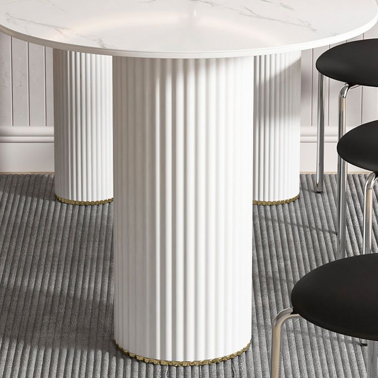 Metal Contemporary Free Form Table Marble Top Table for Dining Room and Kitchen Clearhalo ' dining_table' 'Dining Tables & Seating' 'Dining Tables' 'furn' 'furn_dining_table' 'Furniture' 'furniture_dining_table' 'Kitchen & Dining Furniture' 'kitchen&dining_furn' 'kitchen' 'kitchen_dining_table' 1200x1200_535aff02-2a49-4f73-aad6-7cc5216e6fdc